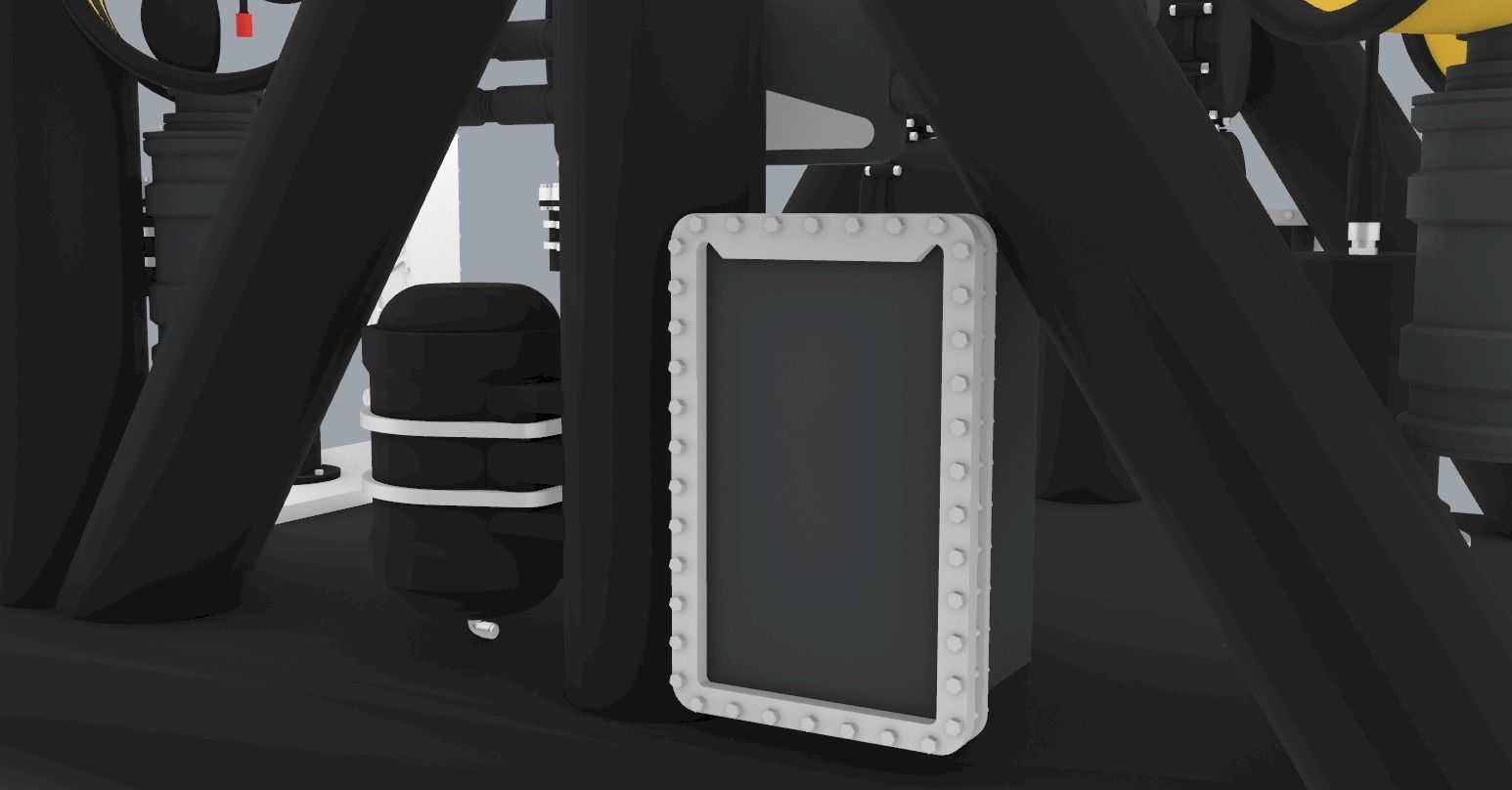 Merlin ROV WR200 Low-poly 3D model_15