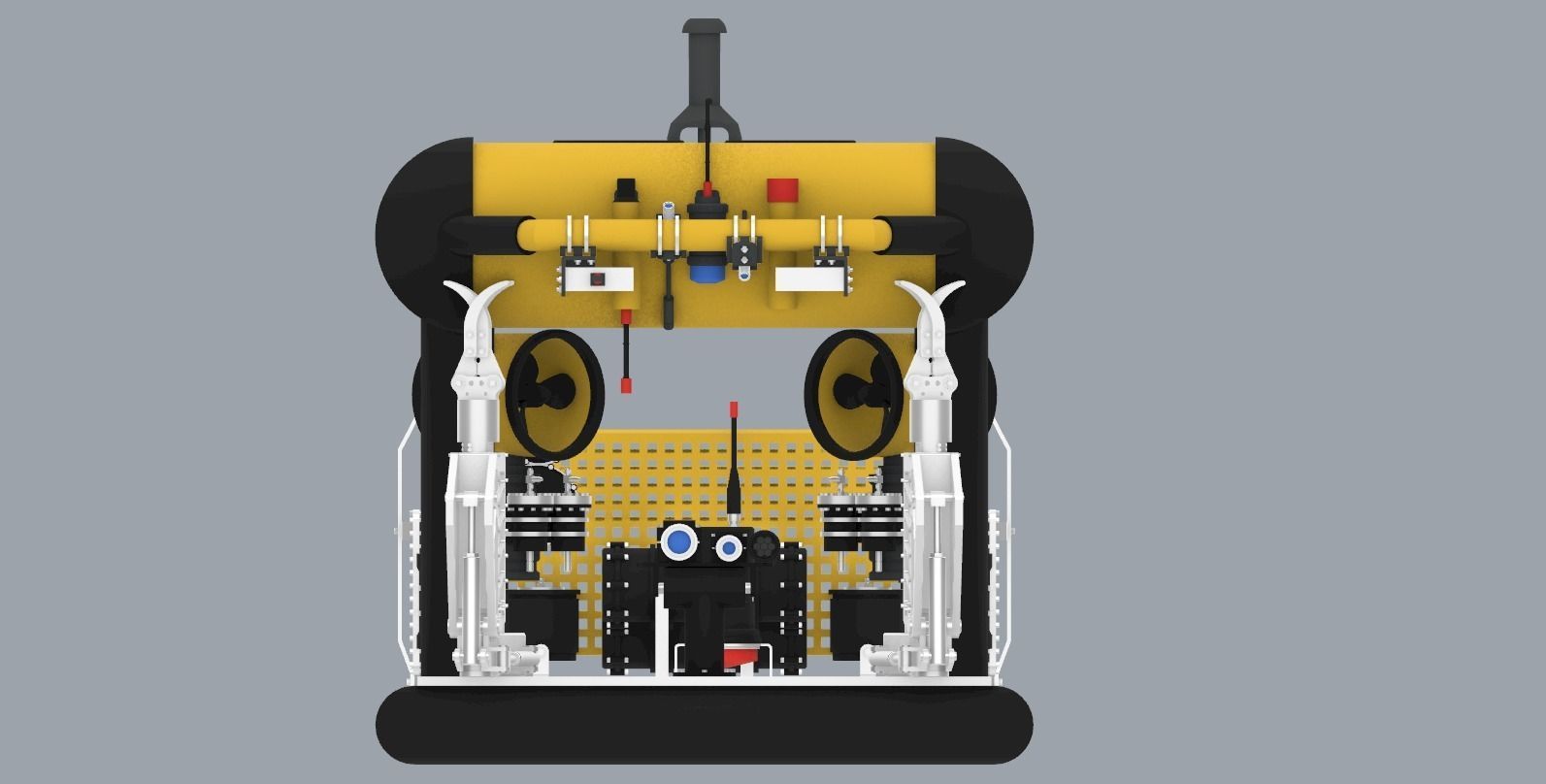 Merlin ROV WR200 Low-poly 3D model_30