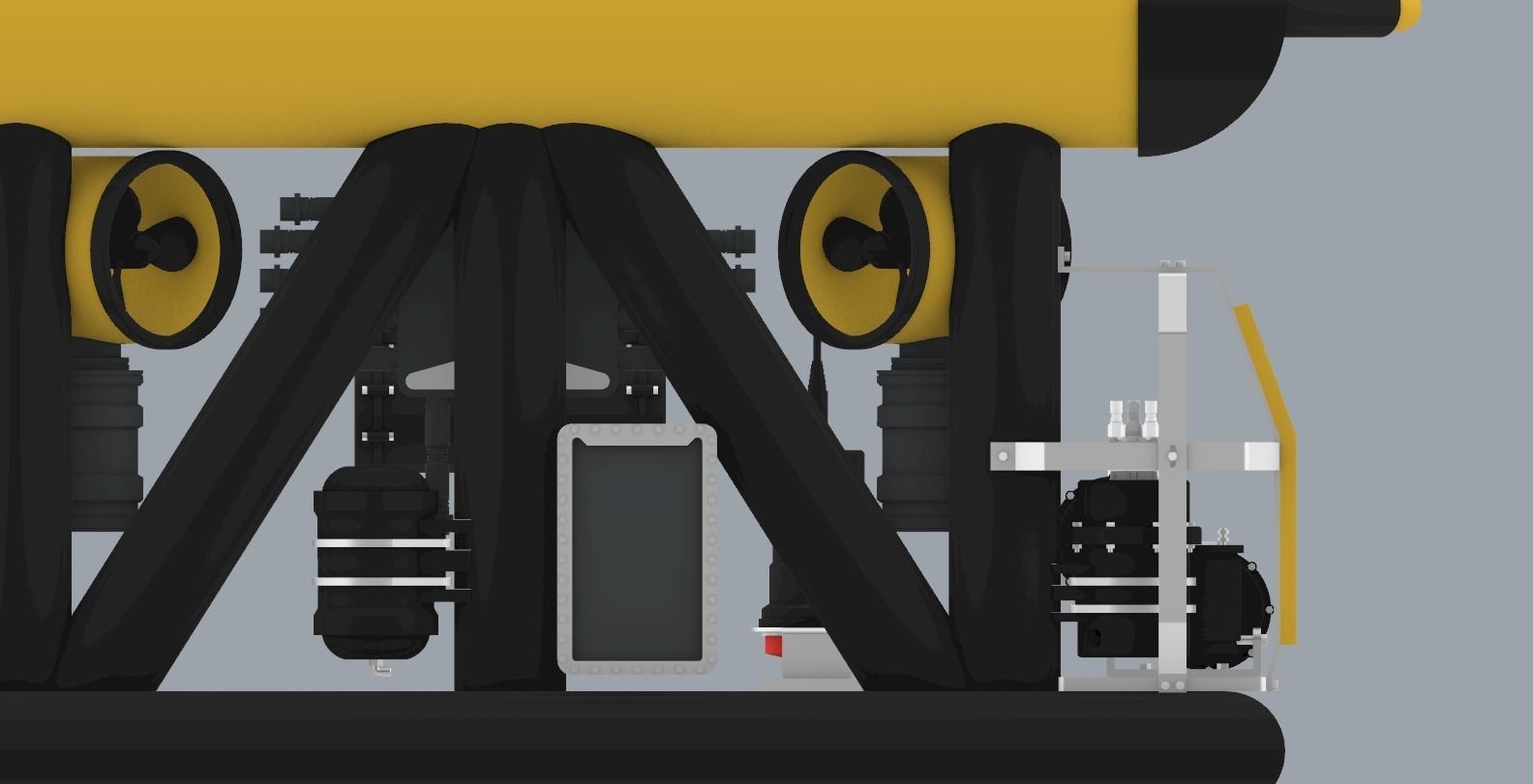 Merlin ROV WR200 Low-poly 3D model_27