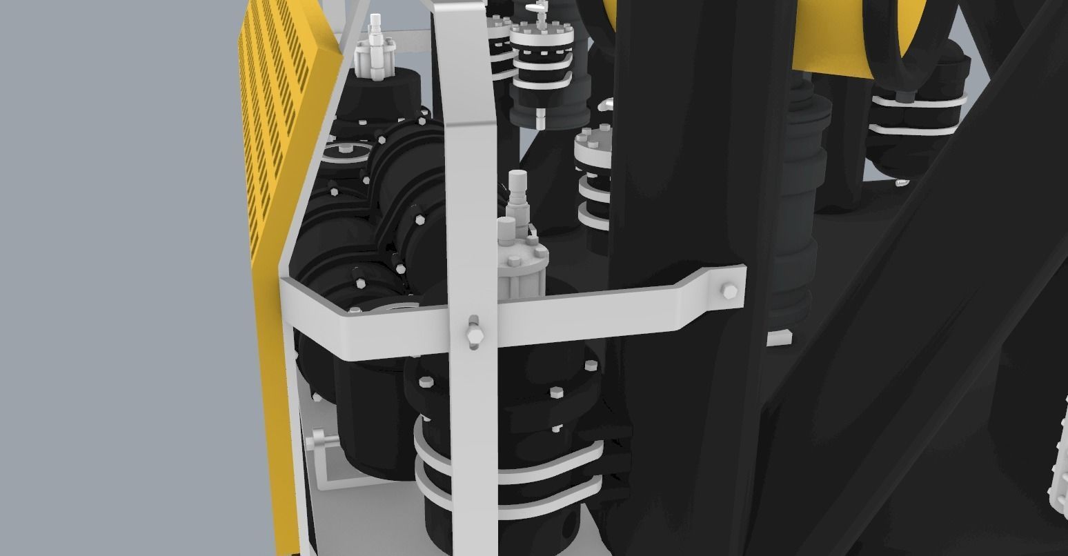 Merlin ROV WR200 Low-poly 3D model_16