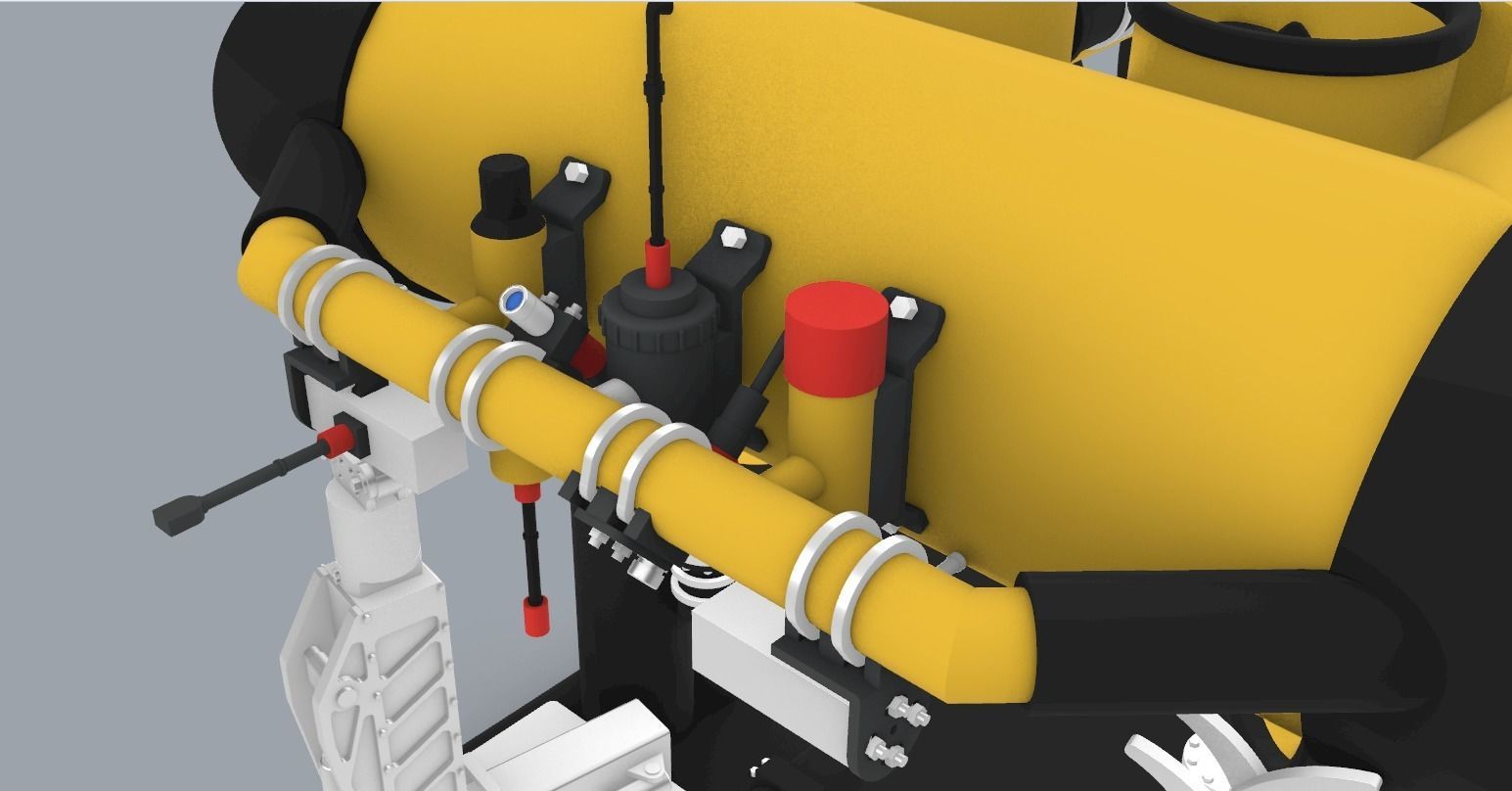 Merlin ROV WR200 PM 3D print model_8