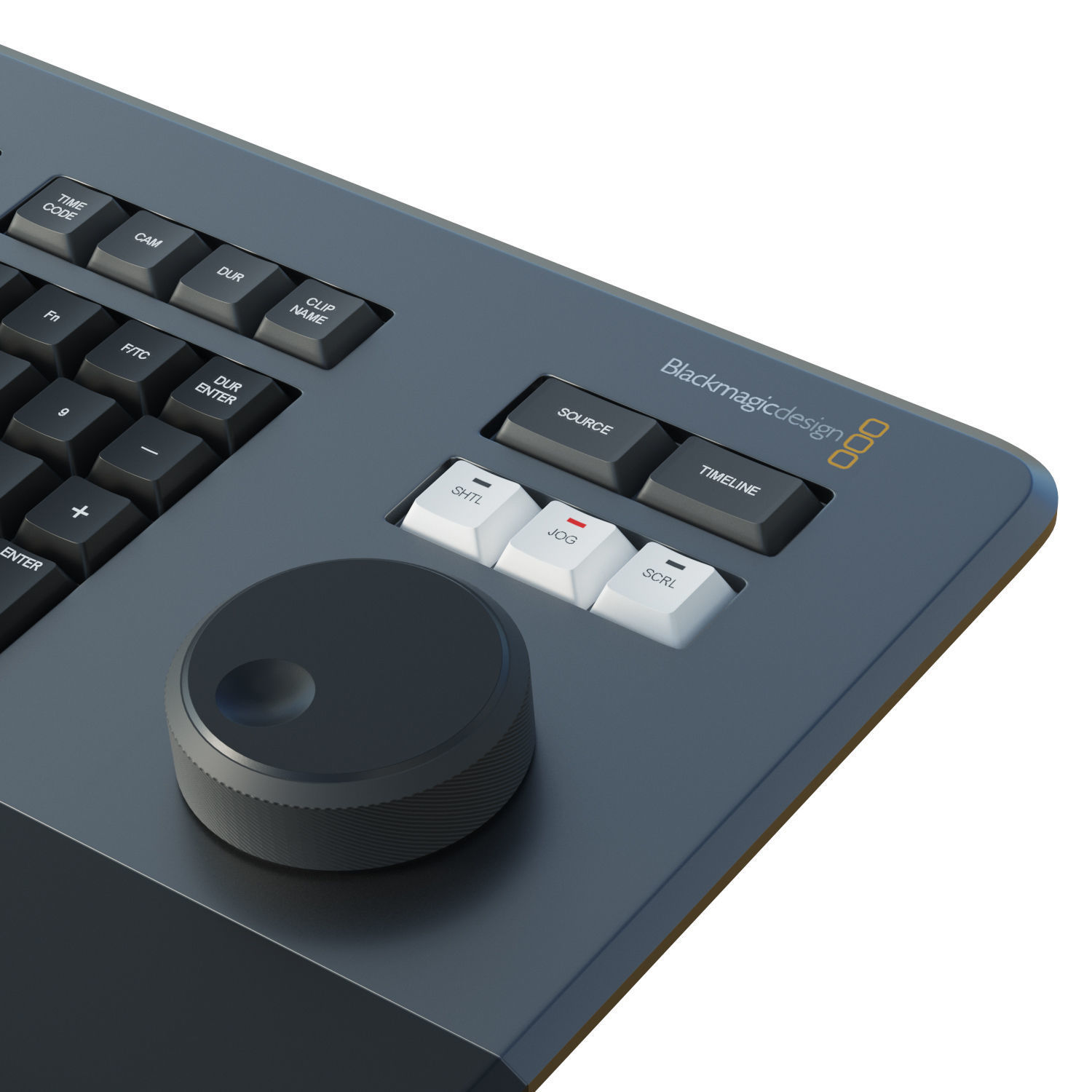 Blackmagic Design DaVinci Keyboard 3D model_15
