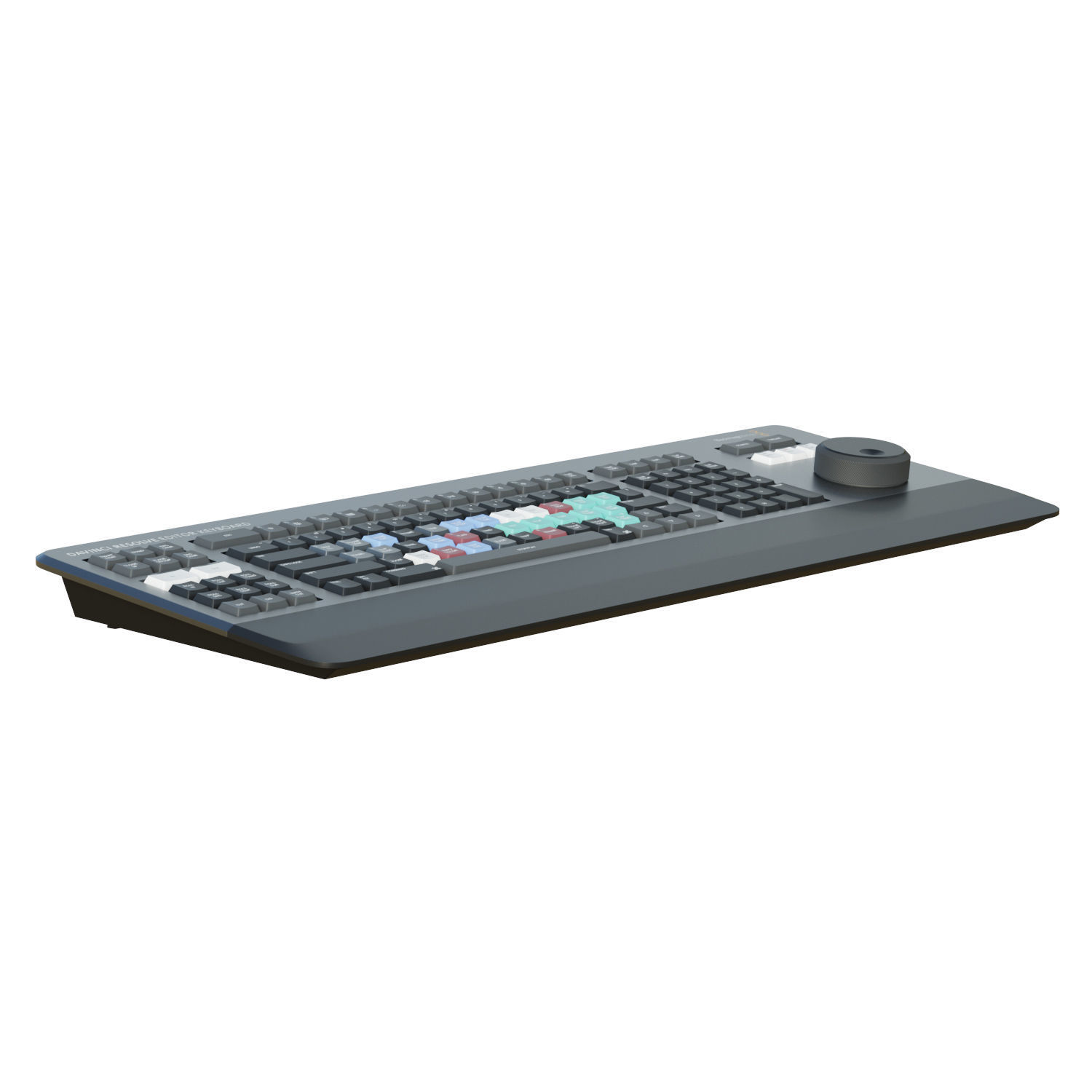 Blackmagic Design DaVinci Keyboard 3D model_2