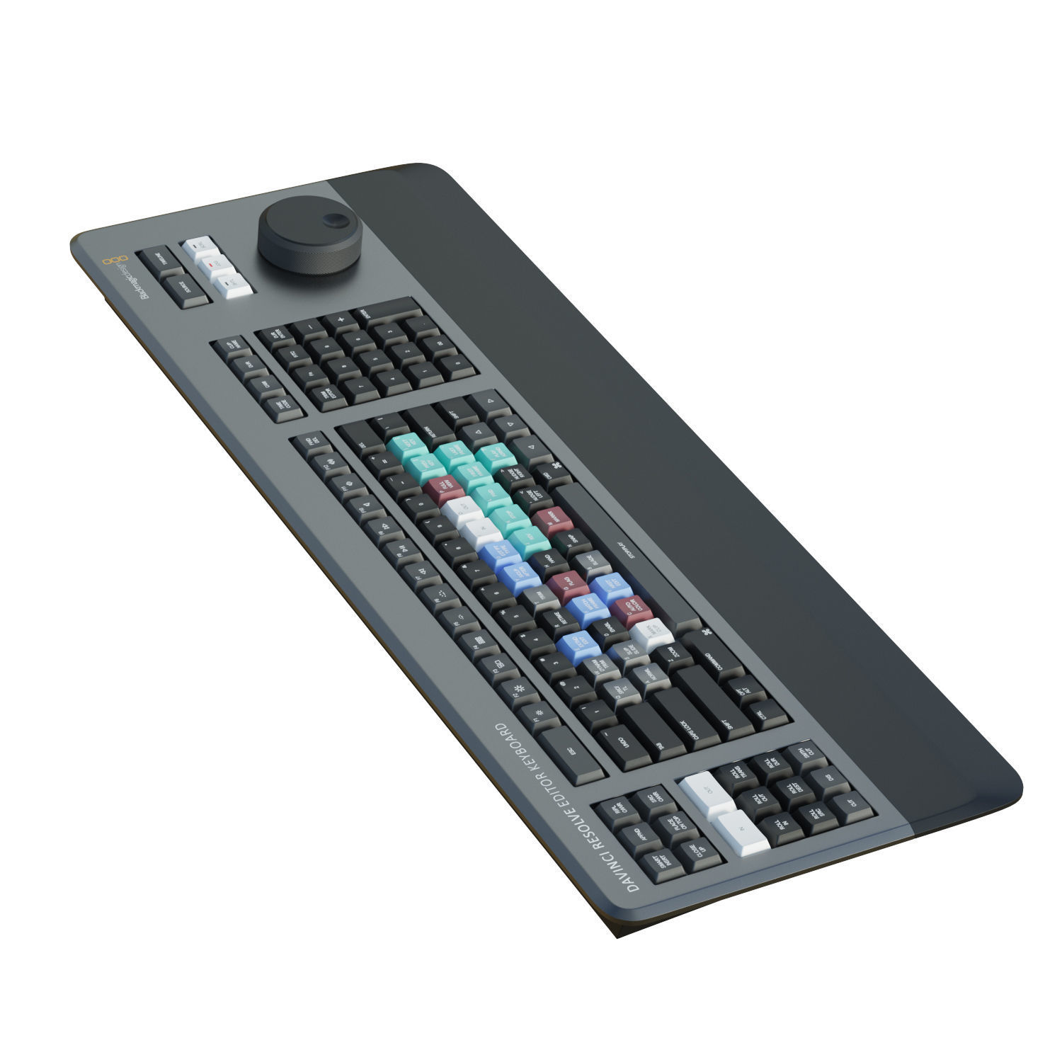 Blackmagic Design DaVinci Keyboard 3D model_5