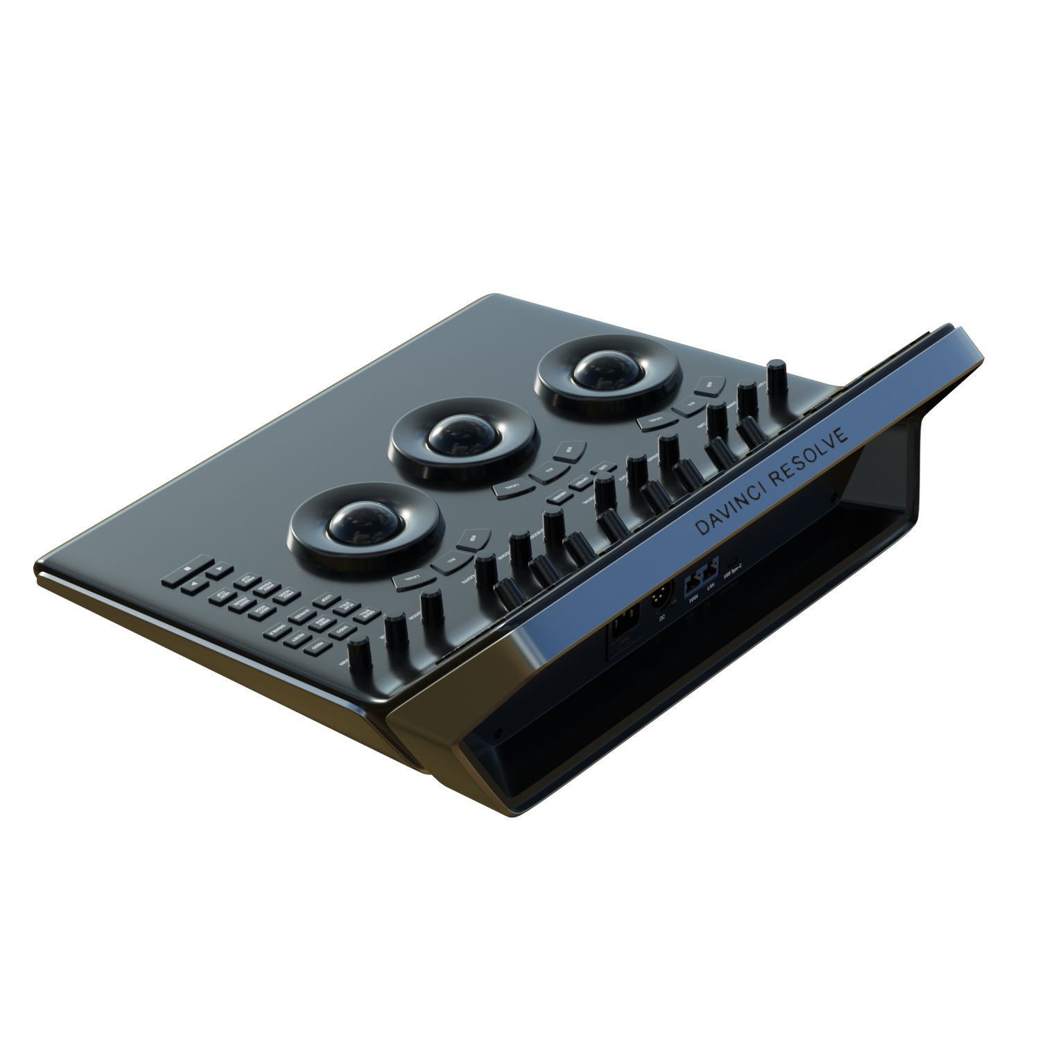 DaVinci Resolve Mini Panel 3D model_11