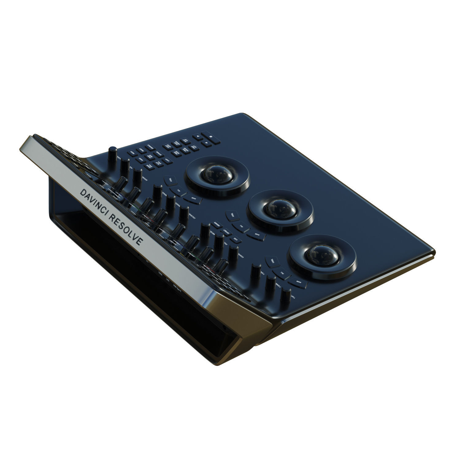 DaVinci Resolve Mini Panel 3D model_9