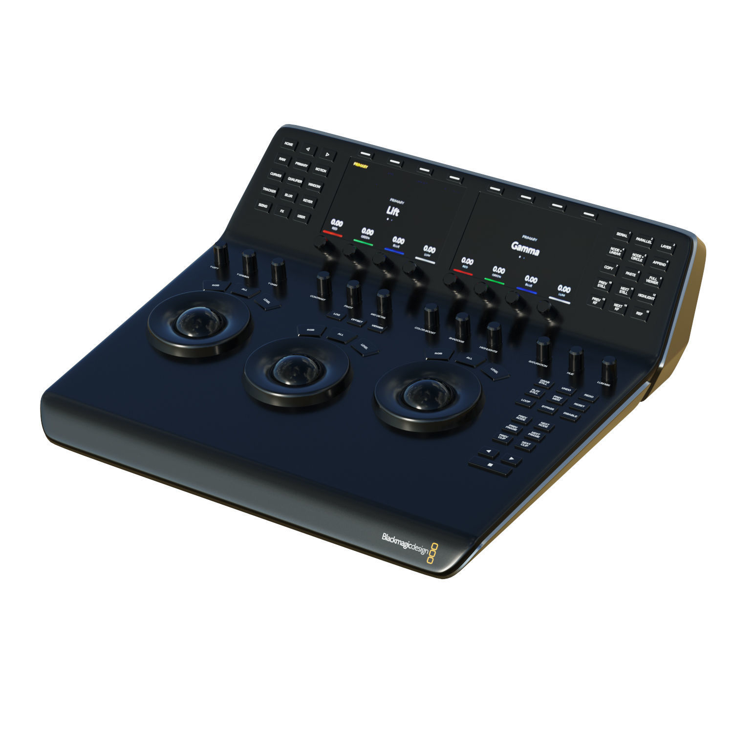 DaVinci Resolve Mini Panel 3D model_1