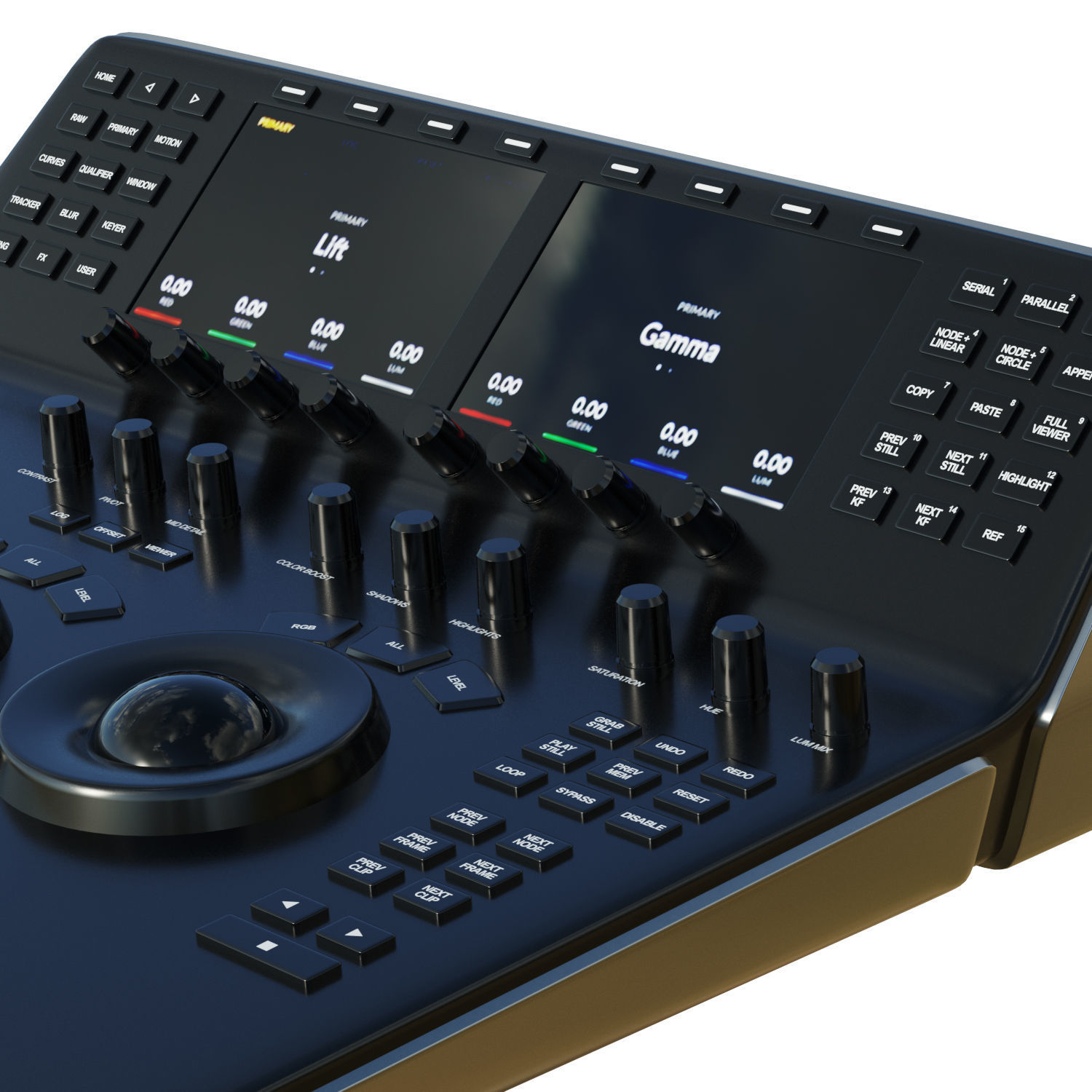 DaVinci Resolve Mini Panel 3D model_13