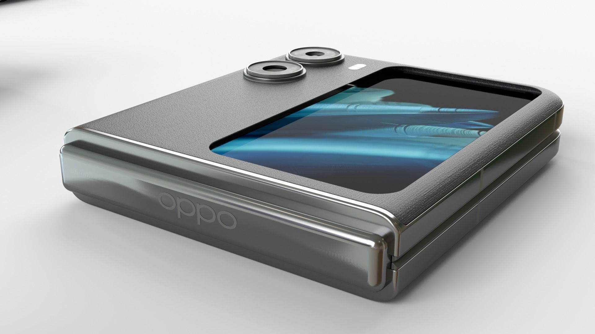 OPPO Find N2 Flip 2023 all colors 3D model_11