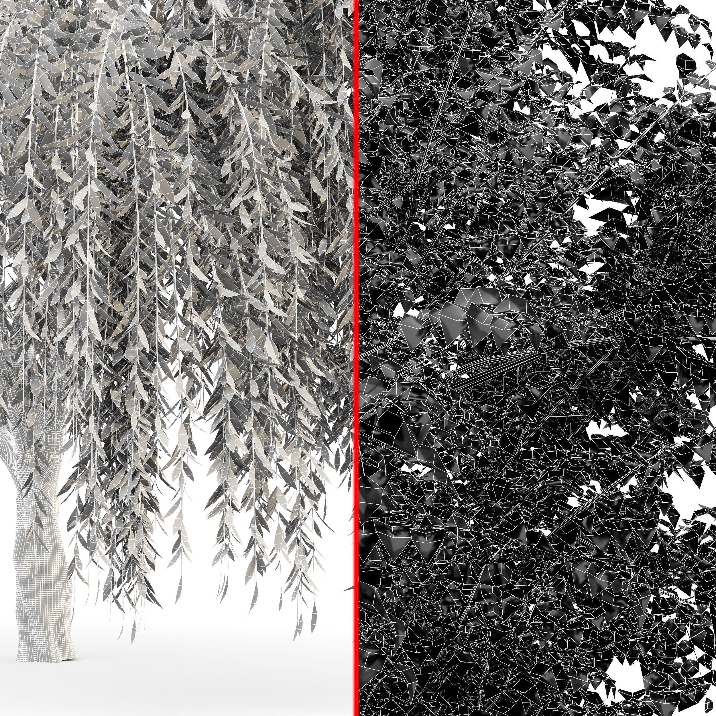 6 Different SETS of Tree  SET VOL77 3D Model Collection_33