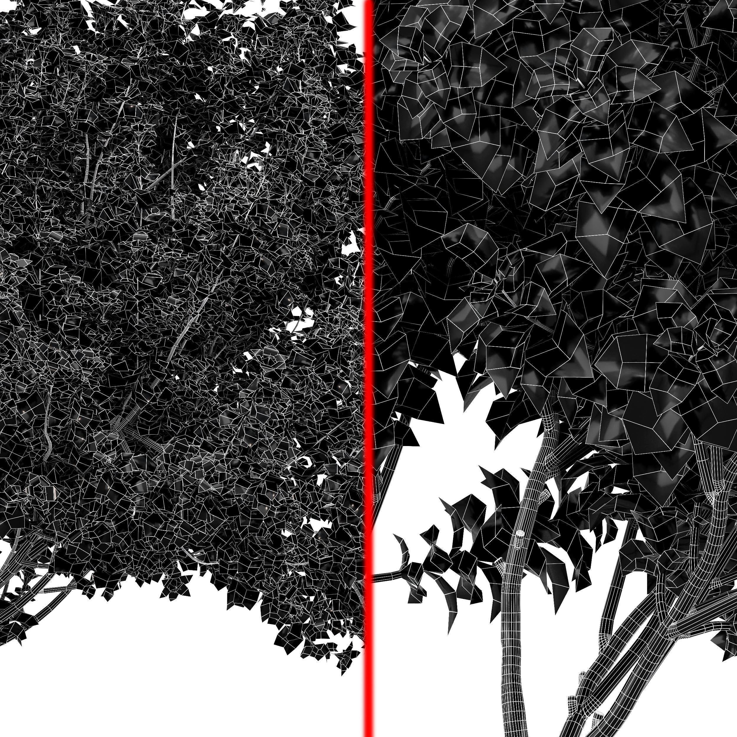 6 Different SETS of Tree  SET VOL77 3D Model Collection_30