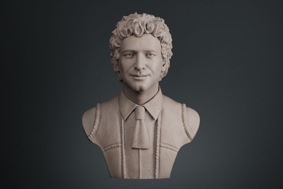 Gustavo Cerati 3D print model_2