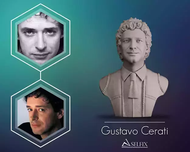 Gustavo Cerati 3D print model