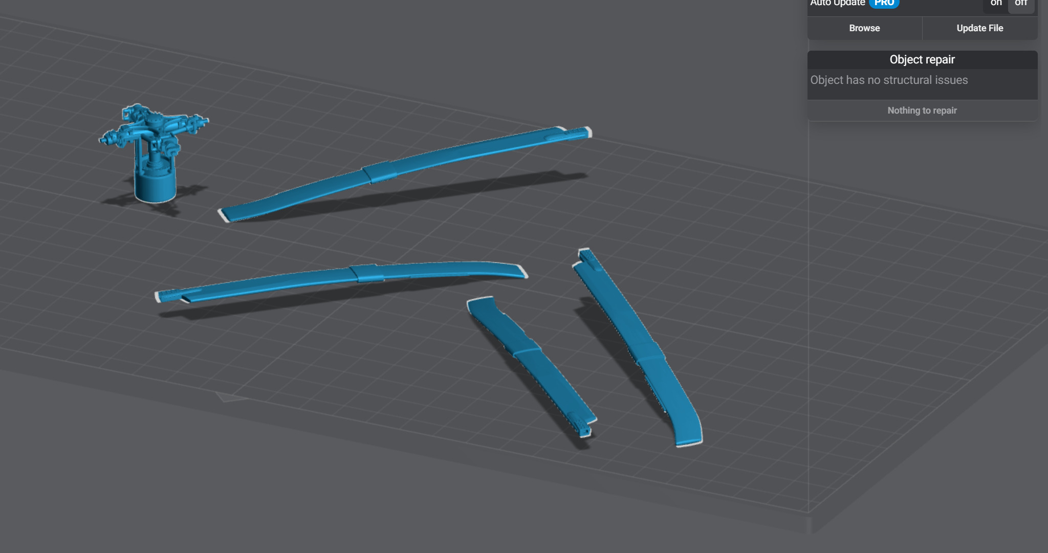 MH60 M Blackhawk Scale model  3D print model_6