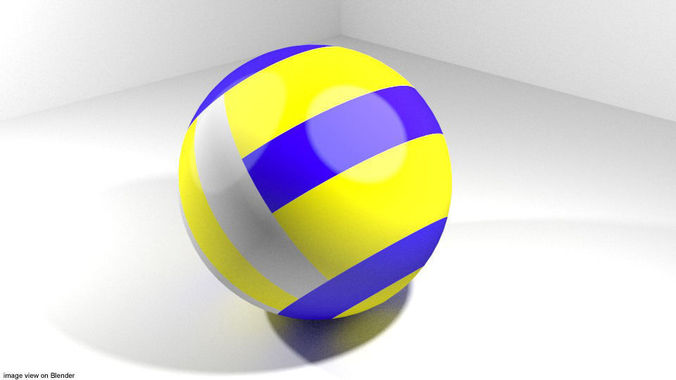 Sport Ball - Volleyball 3D model