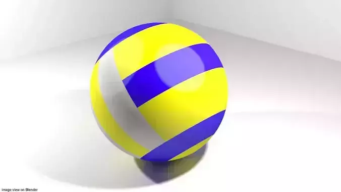Sport Ball - Volleyball 3D model