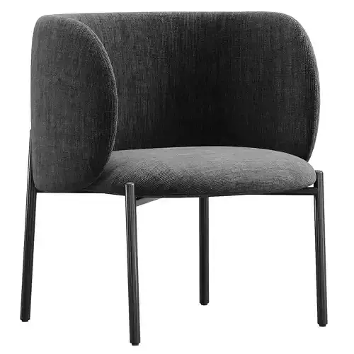 MOGI  Imitation leather easy chair By TEULAT