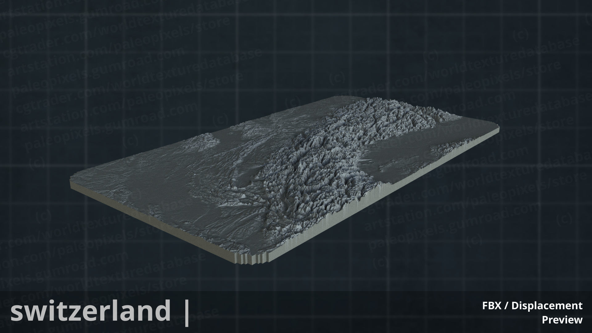 Switzerland FBX 3D printable mesh 3D model 3D printable | CGTrader