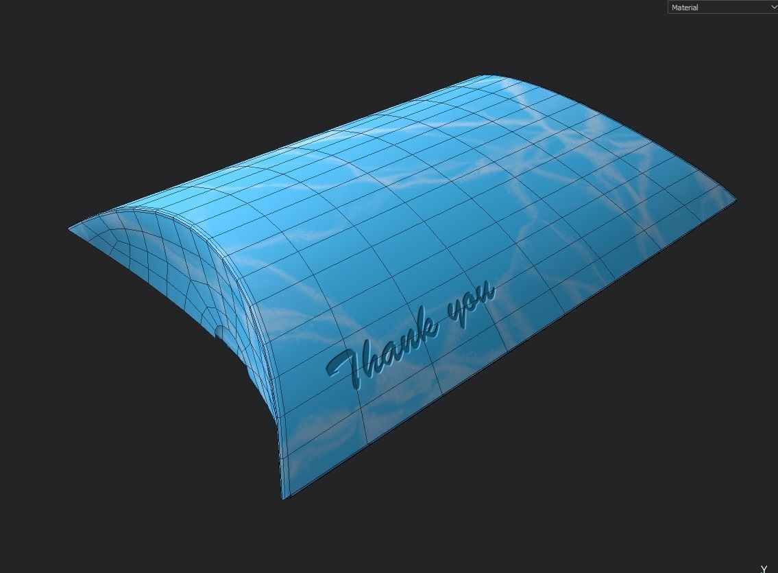 Packaging  M01b Low-poly 3D model_1