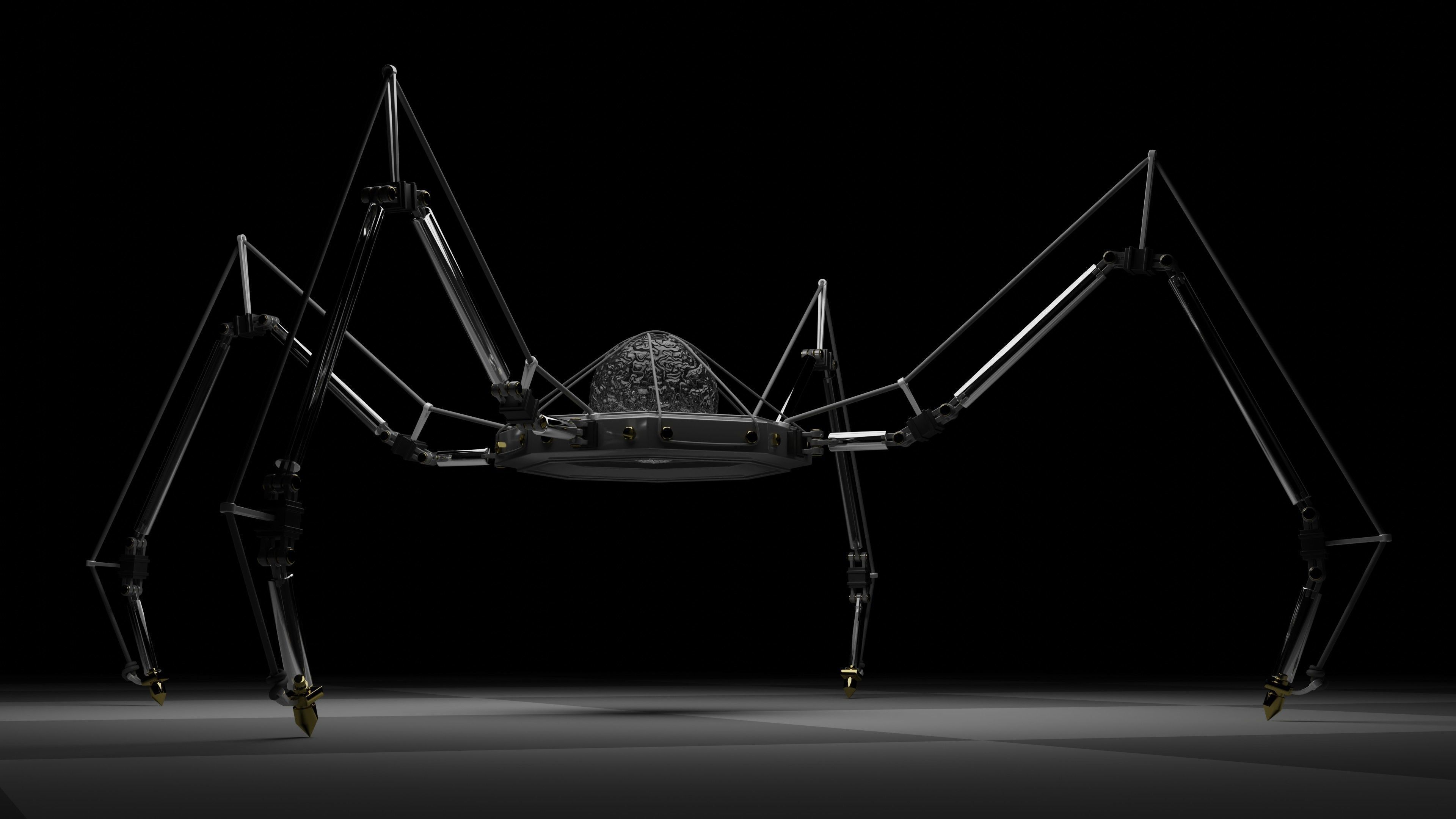 Mechanical Spider 3D model_4