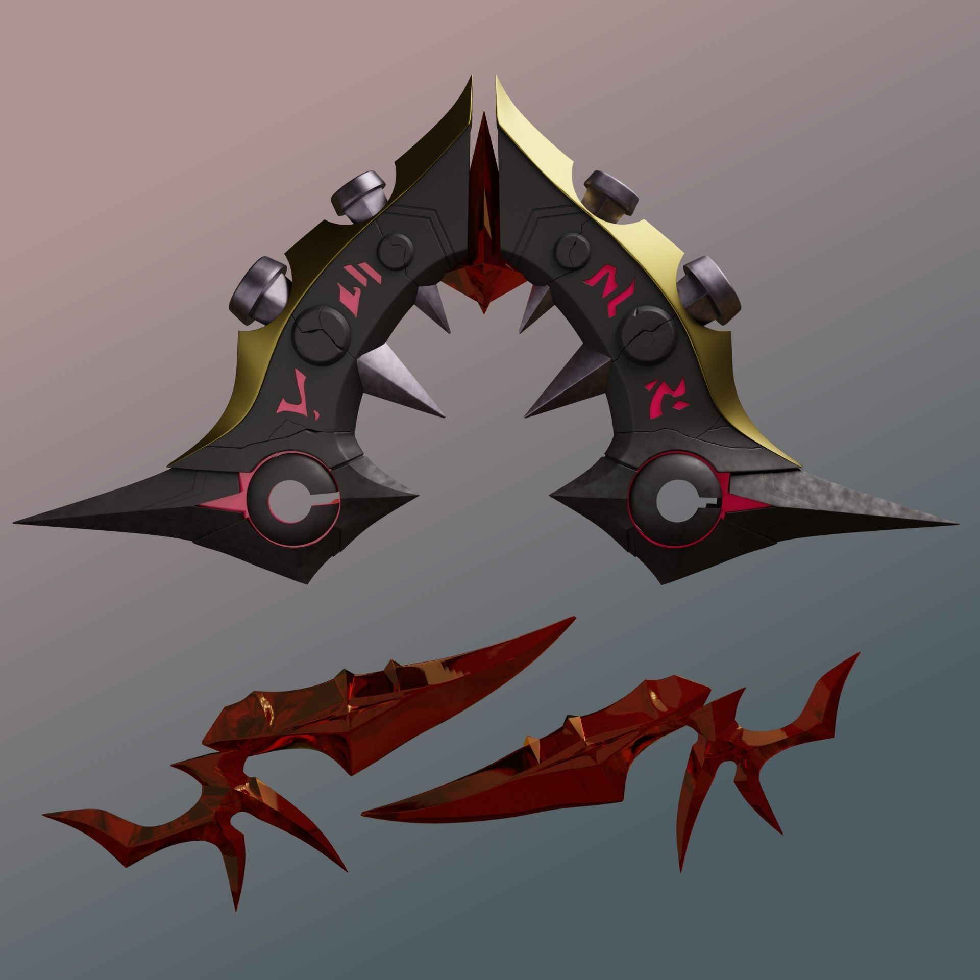 Briar Pillory cosplay 3D print model_2