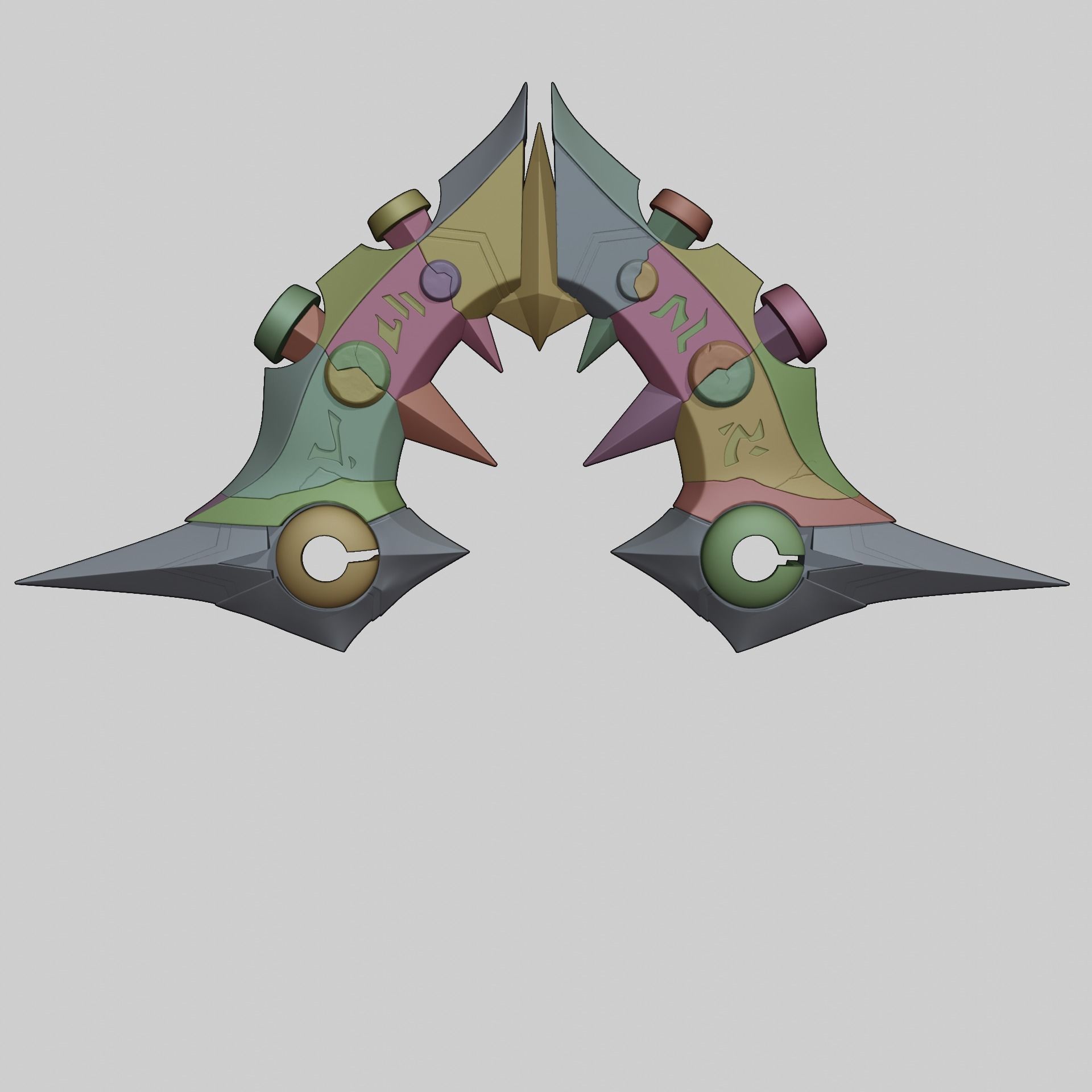 Briar Pillory cosplay 3D print model_7