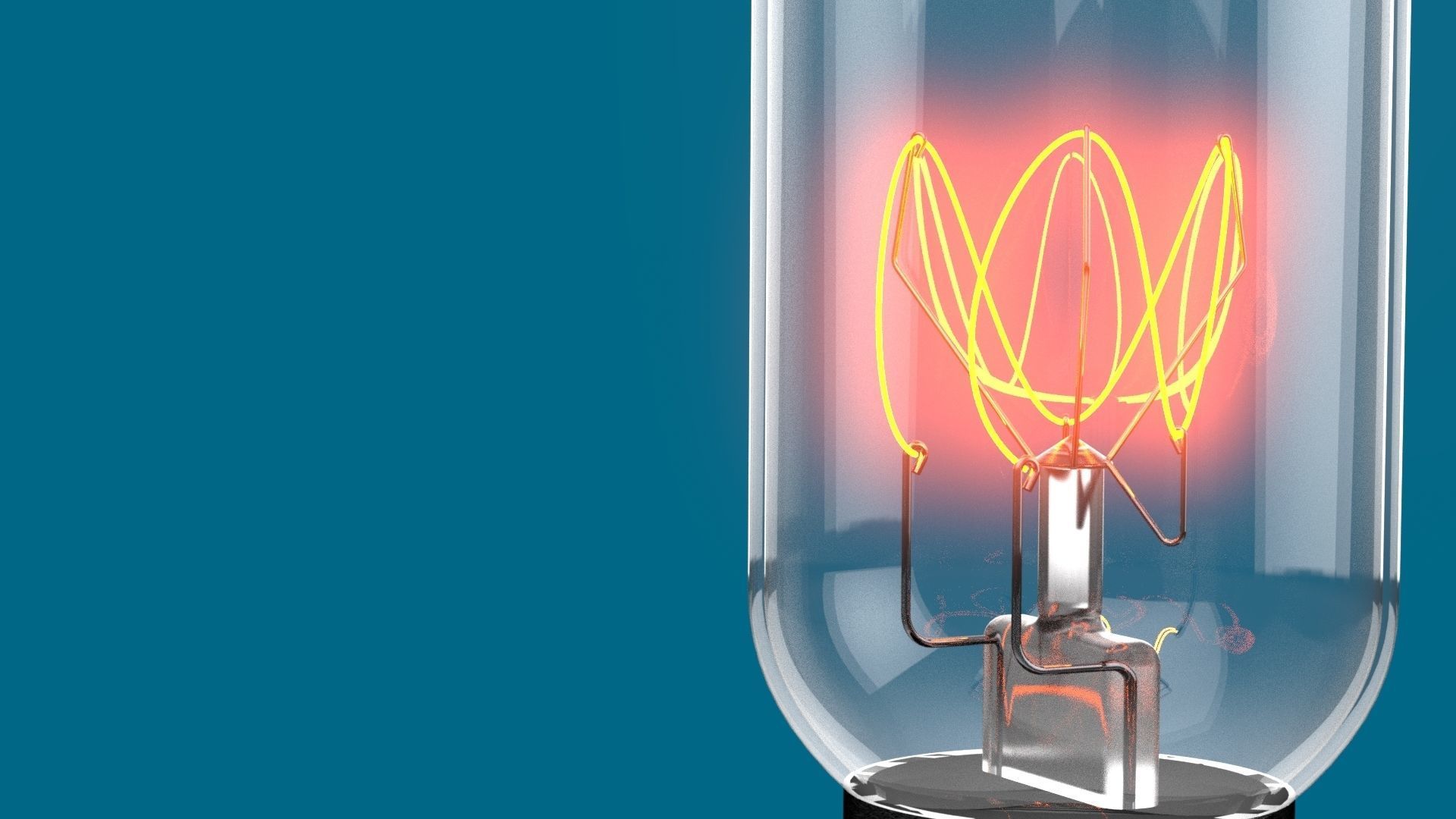 Small classic light bulb Free 3D model_17