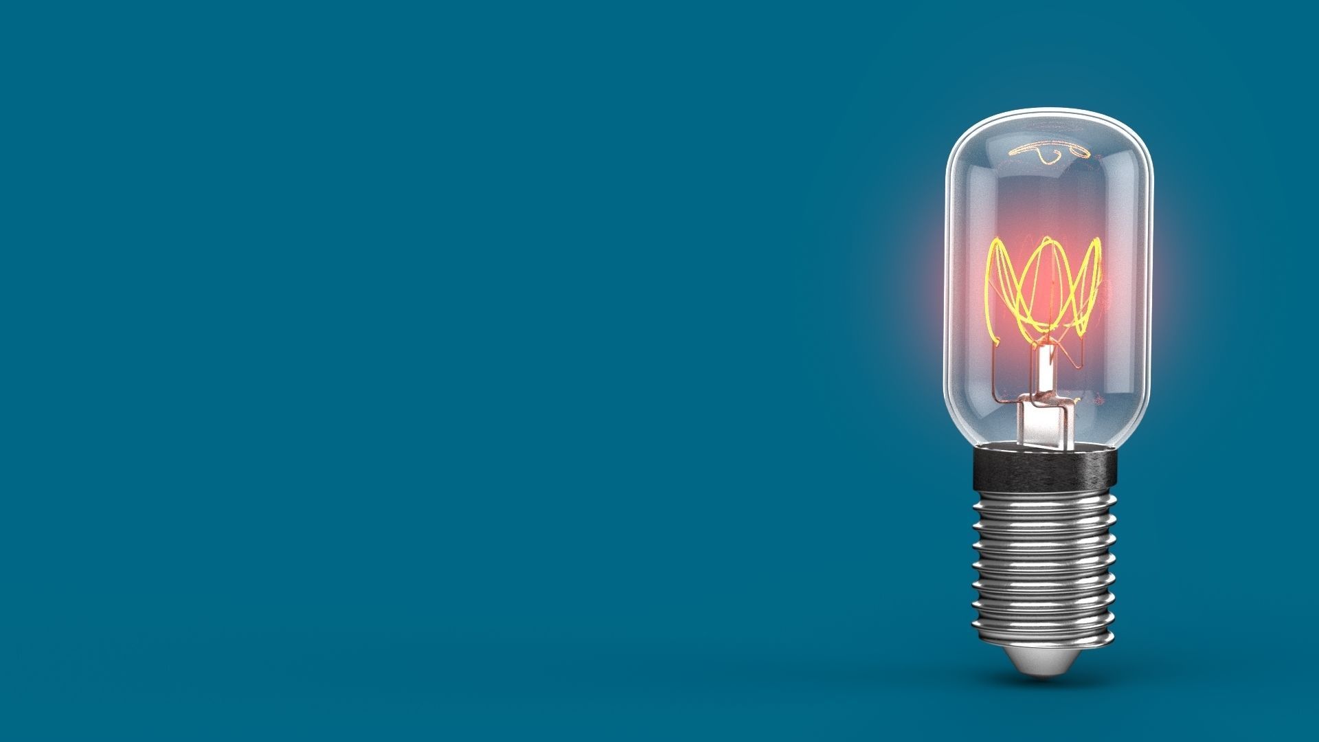 Small classic light bulb Free 3D model_16