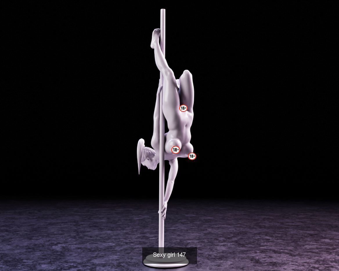 Sexy Girls Pack 25 3D Model Collection_2