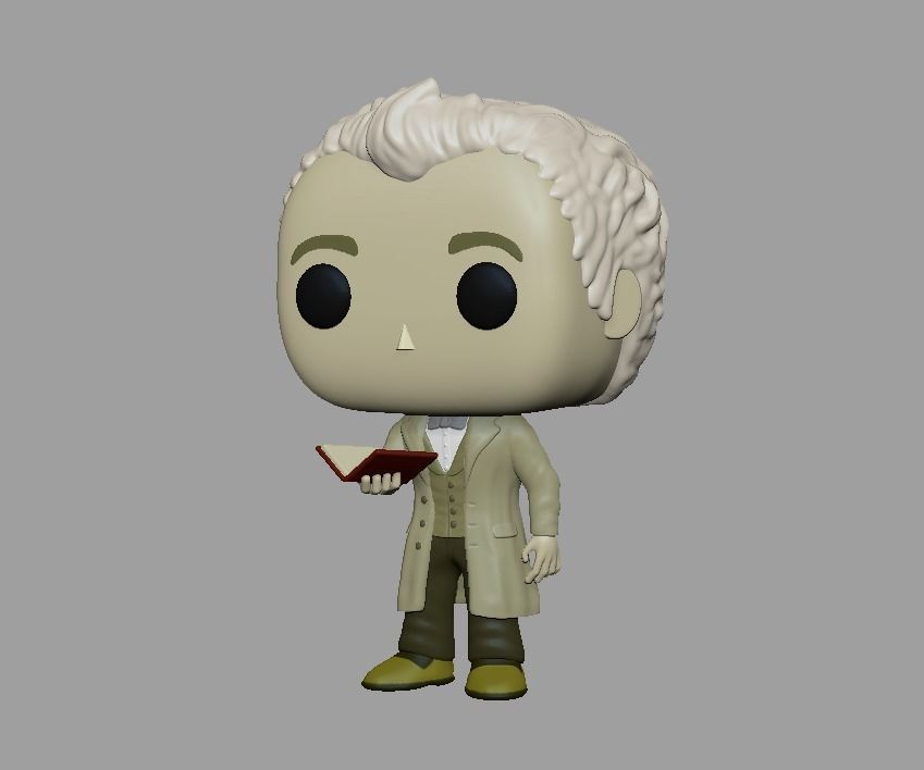 Funko Aziraphale - Good Omens 3D print model_1