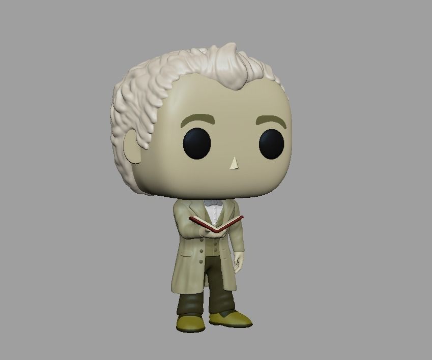 Funko Aziraphale - Good Omens 3D print model_2