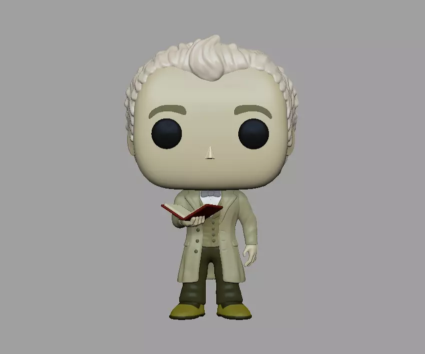 Funko Aziraphale - Good Omens 3D print model_0
