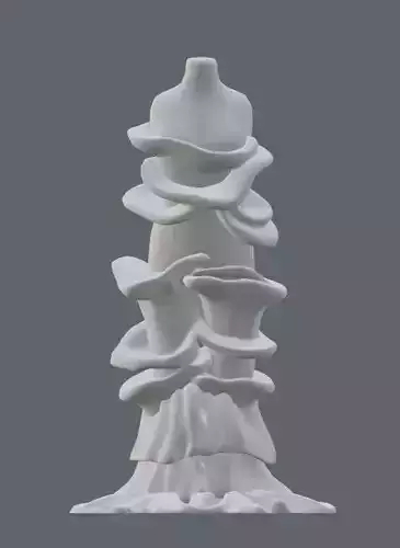 Low poly Melanie Martinez Portals outfit