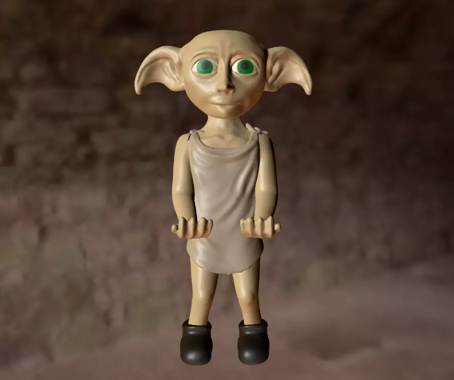 Soporte Joystick Dobby 3D print model_0
