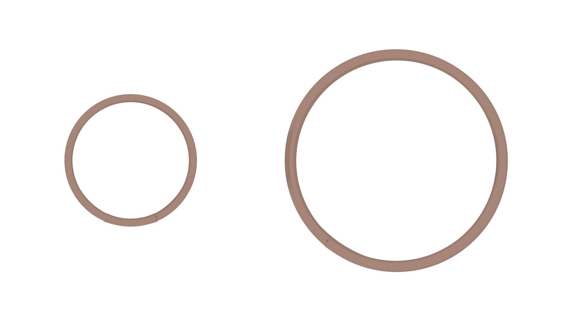 Bronze Pen Springs 3D model_13