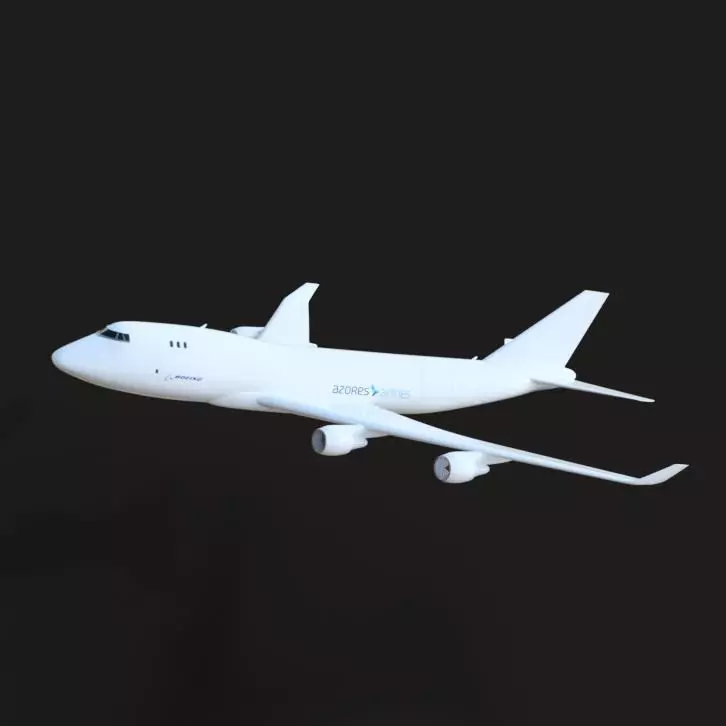 B747-400F Wingspan 2200mm 3D print model_0