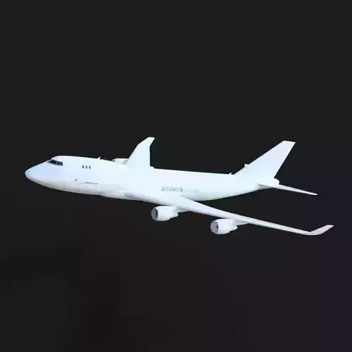 B747-400F Wingspan 2200mm 3D print model