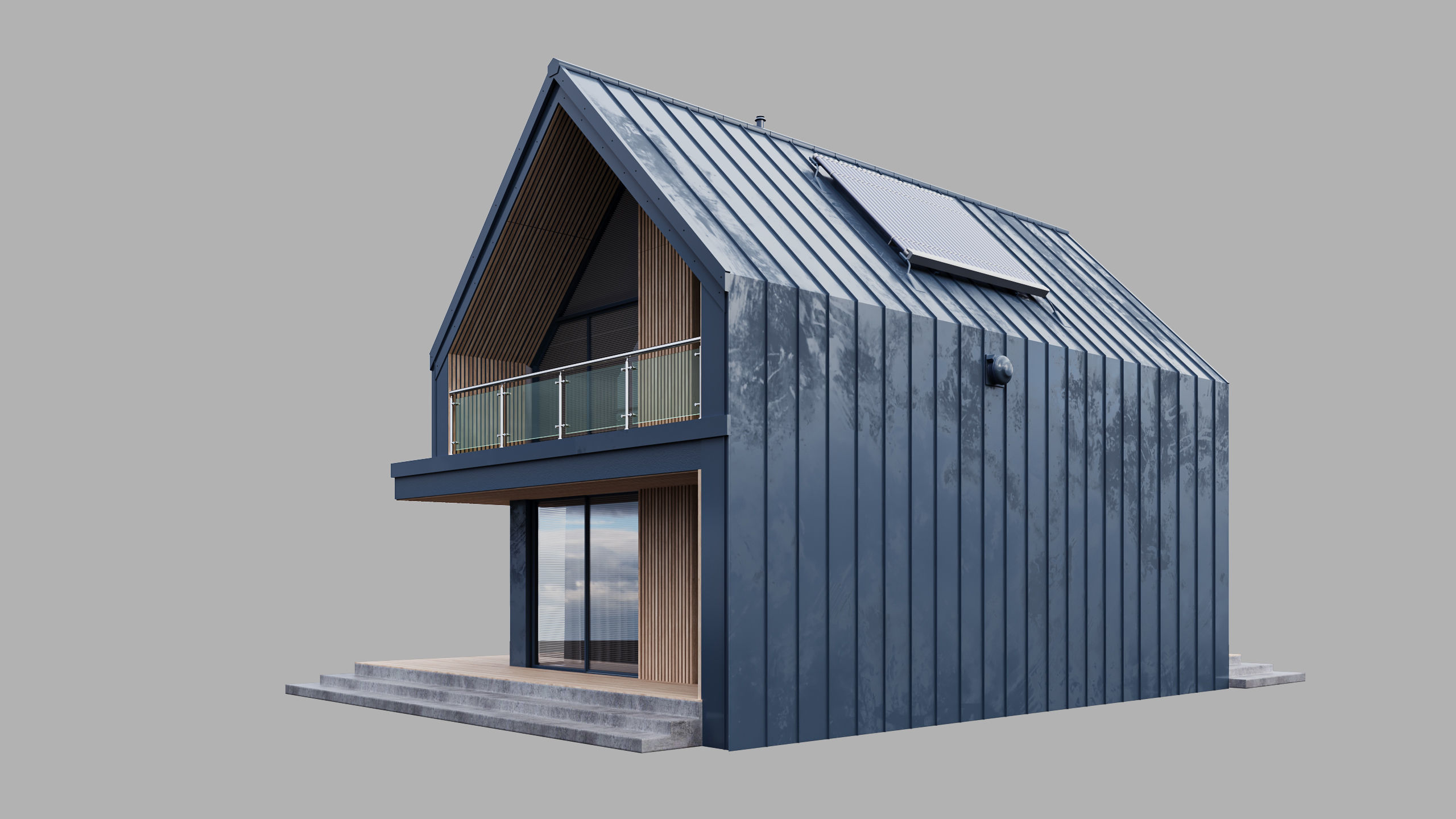 House 10 - residential building 3D model 3D model_2