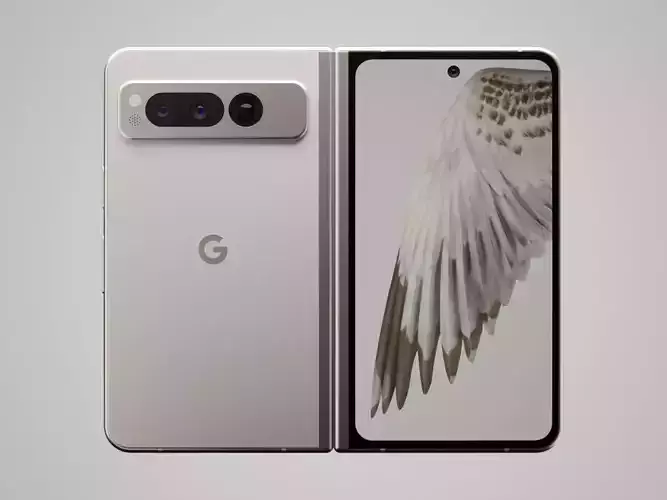 Google Pixel Fold 3D model