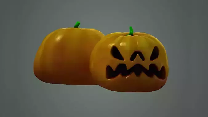 Halloween Monster Pumpkin