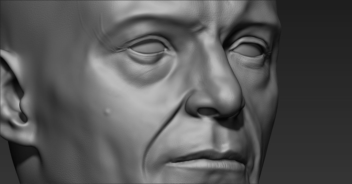 Logan Wolverine Sculpt 3D model_1