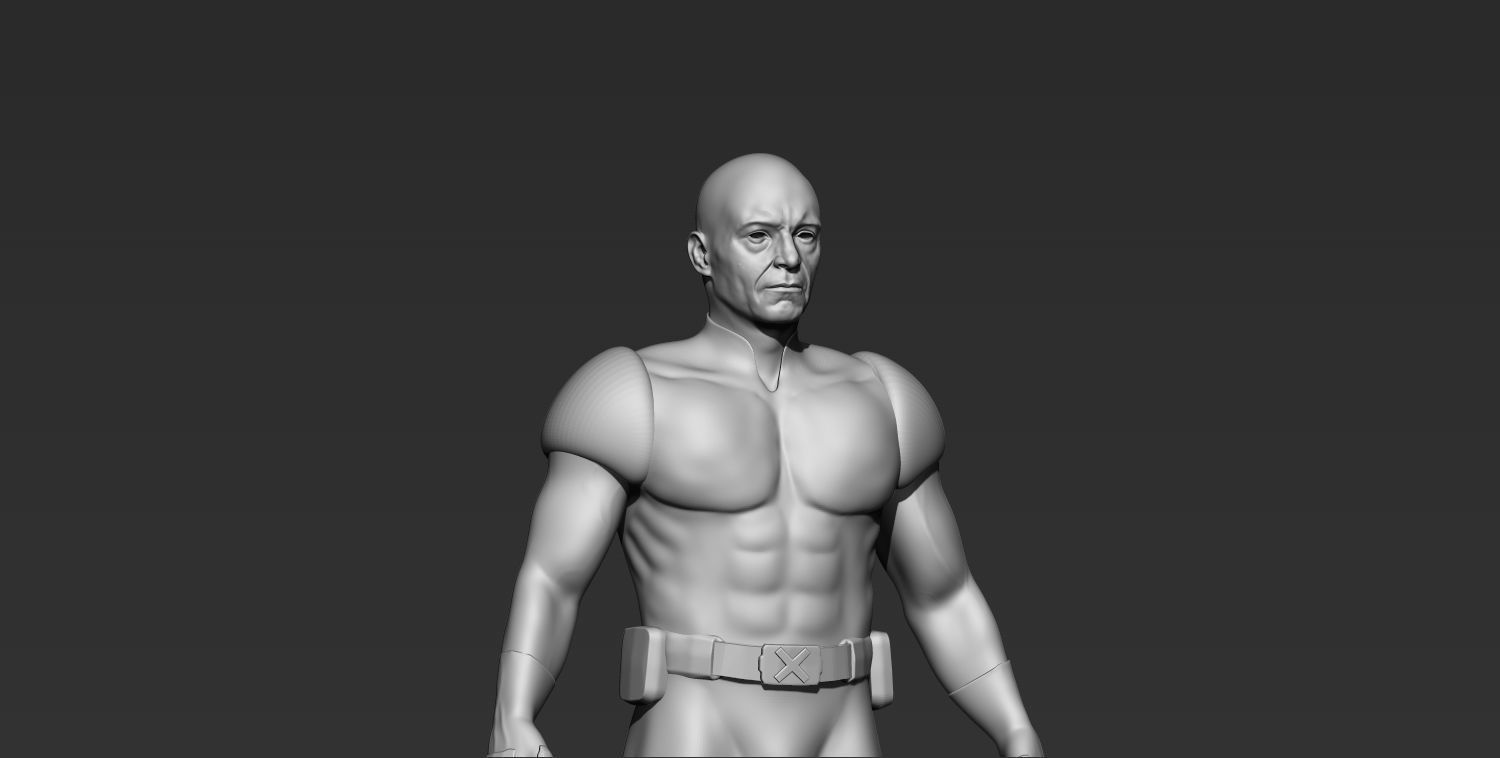 Logan Wolverine Sculpt 3D model_4