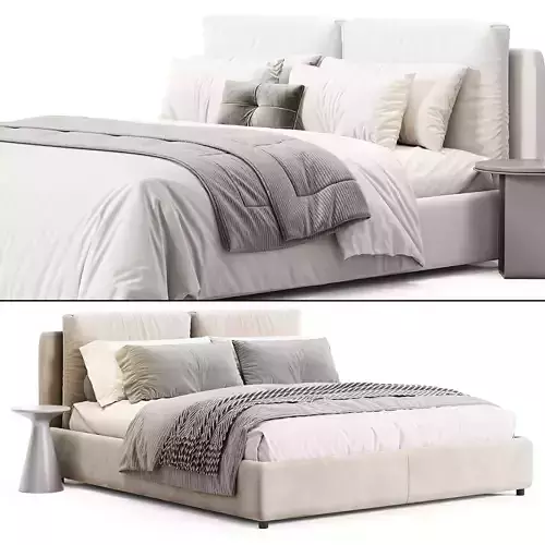 BAYPORT bed by Diotti