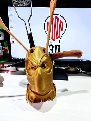 Deadpool Head Free 3D print model