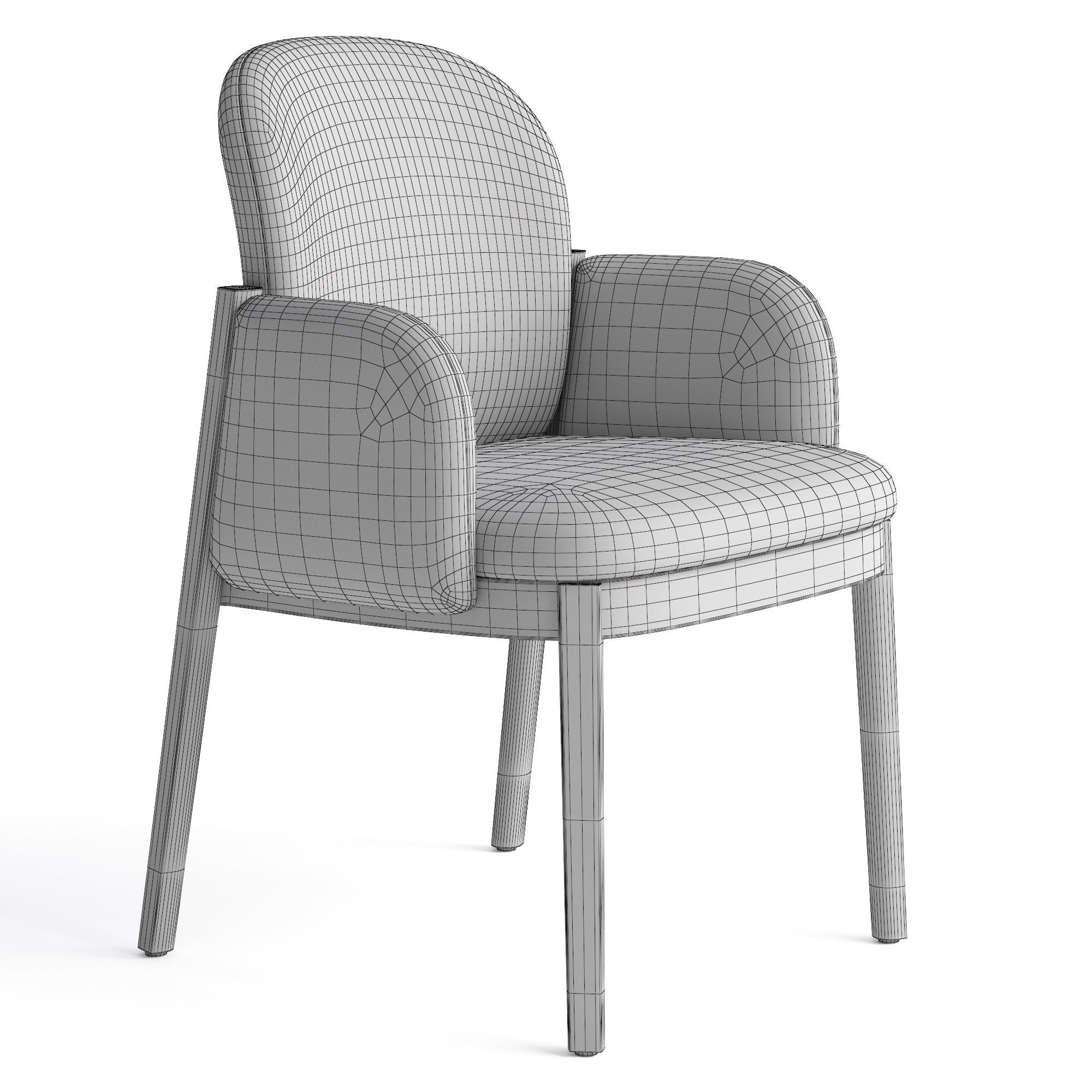 Man of parts Granville Bridge armchair 3D model_6