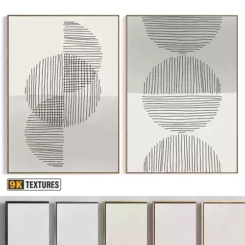 Plaster Two Photo Frame 428