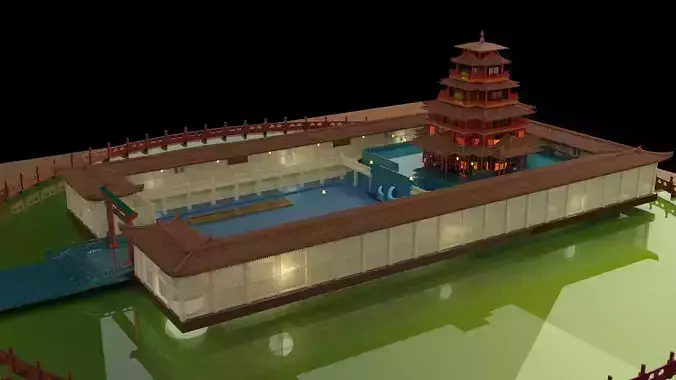 Chinese ancient house 