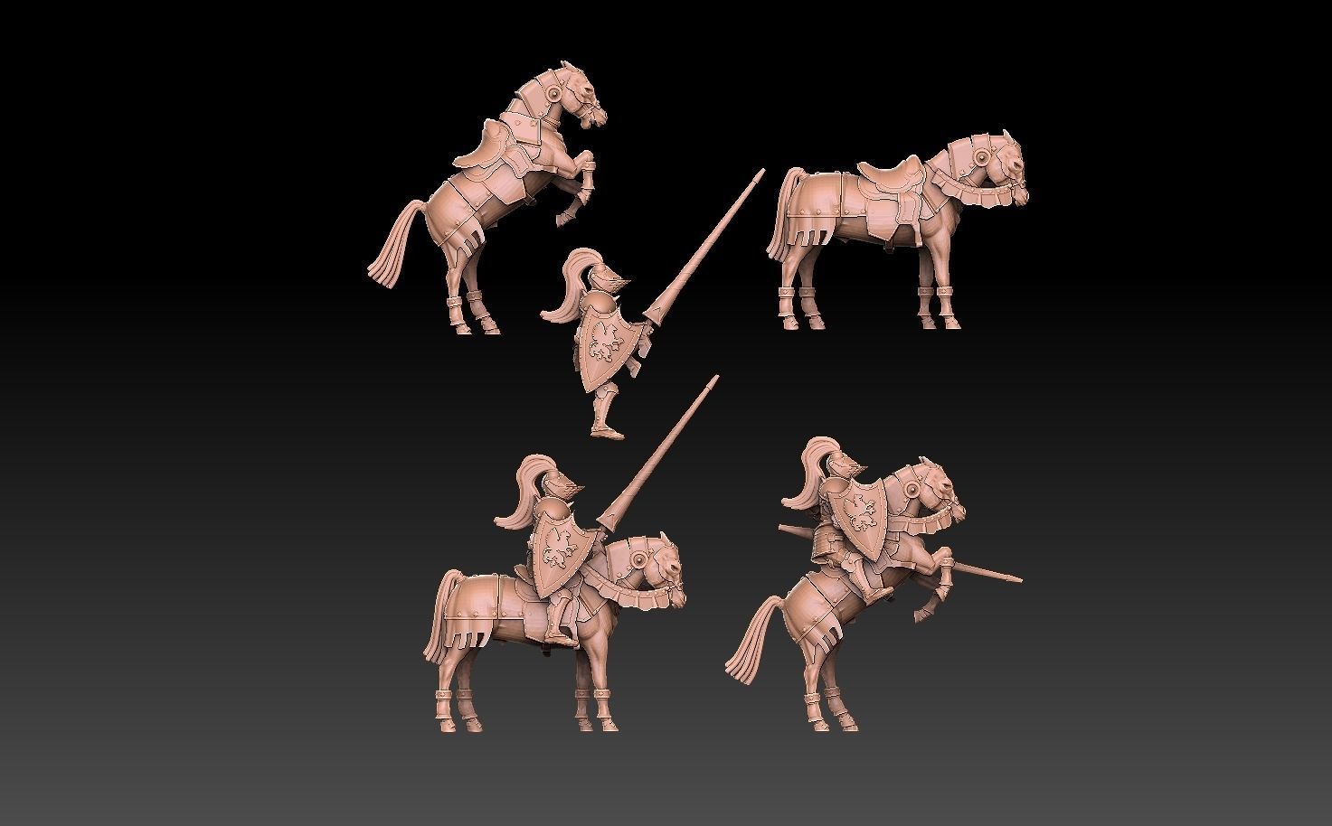 Heroes of Might and Magic 3 Champion 3D print model_1