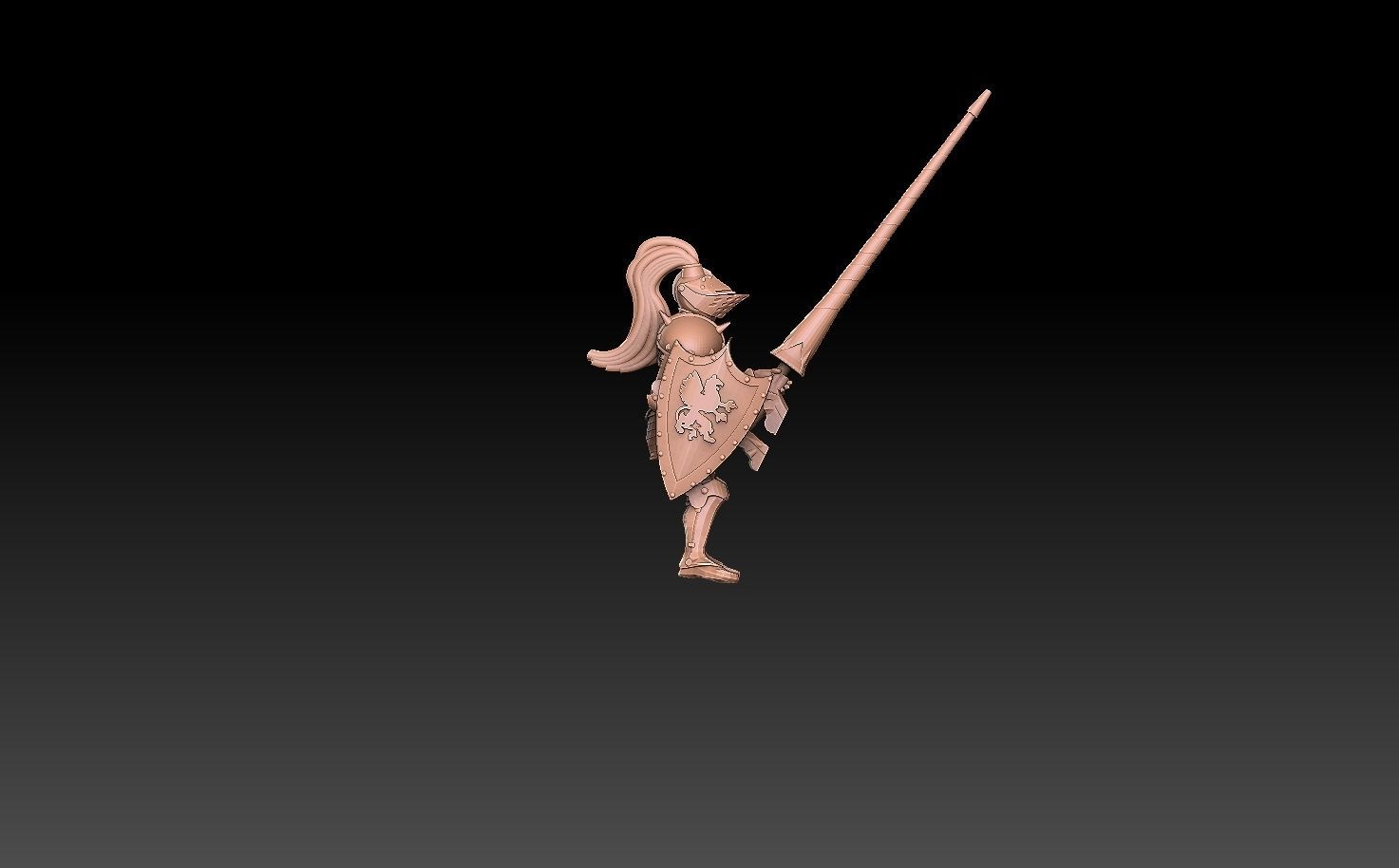 Heroes of Might and Magic 3 Champion 3D print model_5