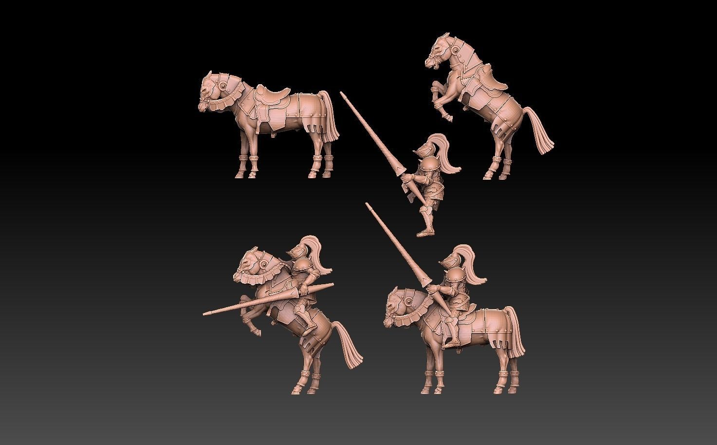 Heroes of Might and Magic 3 Champion 3D print model_2